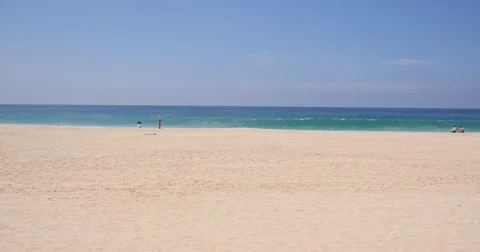 Relax on the Koggala beach Stock Footage 73497908