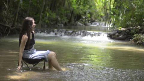 Relax in nature Stock Footage 160251387