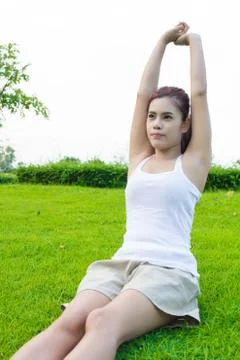 Relax pose Stock Photos