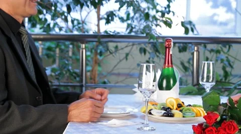 Relax In The Restaurant Video stock 52559759