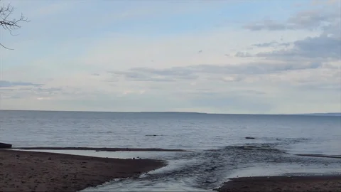 Relax at the River Stock Footage 93782506