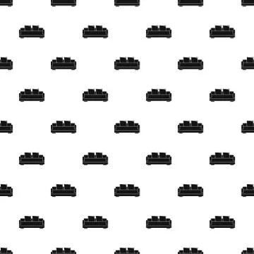 Relax sofa pattern seamless vector Illustrazione stock