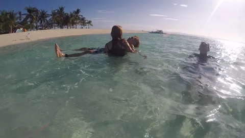 Relax, Swim, Float 스톡 동영상 142187336