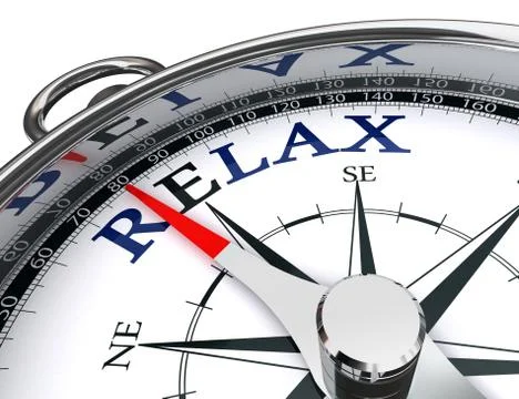 Relax towards east Stock Illustration