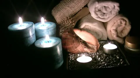 Relaxation and wellness background Stock Footage 10798627