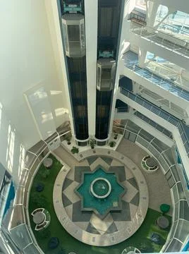 Relaxation area in a building Stock Photos