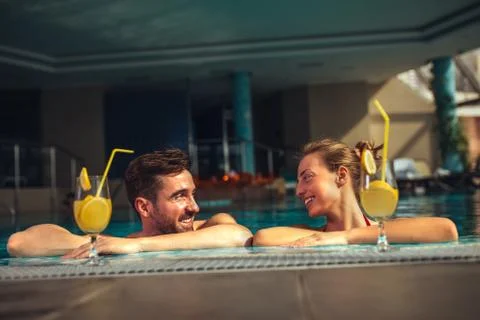 Relaxation is better when it is shared Stock Photos