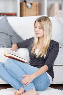 Relaxation with a book Stock Photos