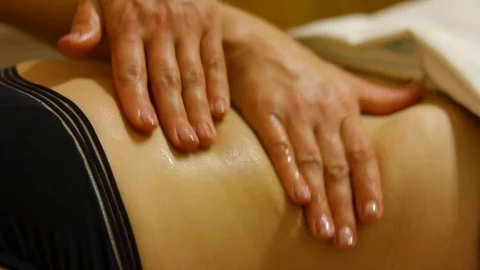 Relaxation massage Video stock 126551044
