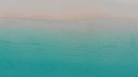 Relaxed calm beach Stock Footage 94012753