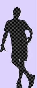 Relaxed man 库存插图