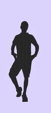 Relaxed man Stock Illustration