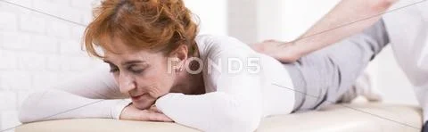 Relaxed person is a happy person Stock Photos
