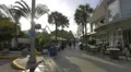 Relaxing and eating at the Lincoln Road Mall, Miami Beach 4k or 4k+ Resolution