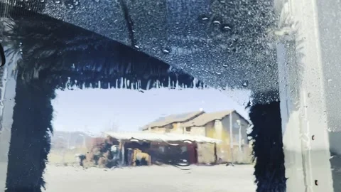 Relaxing ASMR Car Interior Cleaning – Satisfying Car Wash Video. Stock Footage 326243504