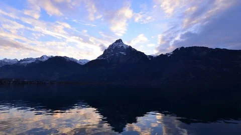 Relaxing atmosphere of the evening. Stock Footage 79529297