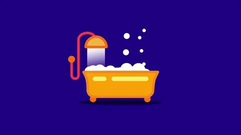 Relaxing Bath Stock Footage 335815906