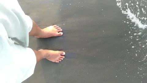 Relaxing in the beach Stock Footage 240467645