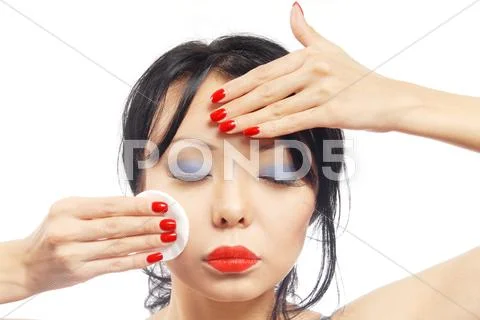 Relaxing beauty Stock Photos