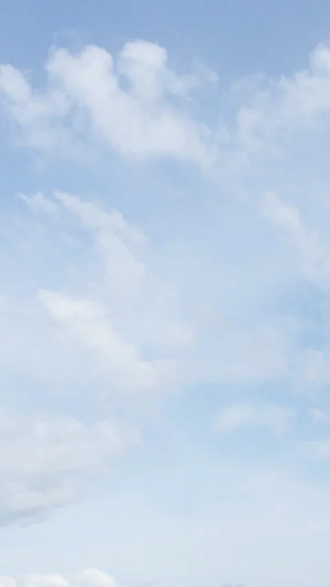 A relaxing drone timelapse showing the smooth motion of clouds Stock Footage 304194018