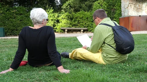 Relaxing in Florence (5 of 12) Stock Footage 32197403