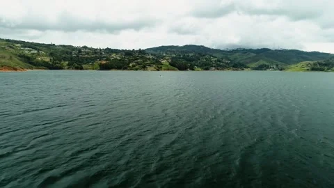 Relaxing lake Video stock 141325502