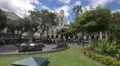 Relaxing near the fountain in the Independence Square, Quito 4k or 4k+ Resolution