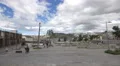 Relaxing near a small statue on Boulevard 24 de Mayo, Quito 4k or 4k+ Resolution