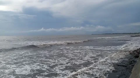 Relaxing Ocean Waves Stock Footage 238884820