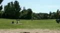 Relaxing at park HD Footage