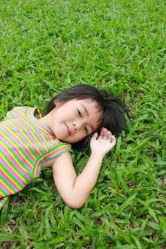 Relaxing in the park. Stock Photos