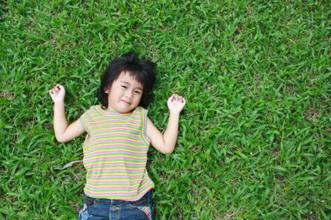 Relaxing in the park. Stock Photos
