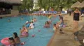 Relaxing in the pool and listening to the speaker at Playa Blanca Resort, Panama 4k or 4k+ Resolution