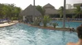 Relaxing in the pool and waving at Playa Blanca Hotel, Panama 4k or 4k+ Resolution