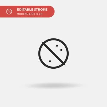 Relaxing Simple vector icon. Illustration symbol design template for web mobi Stock Illustration