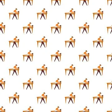 Relaxing spa massage repeating seamless pattern background イラスト素材