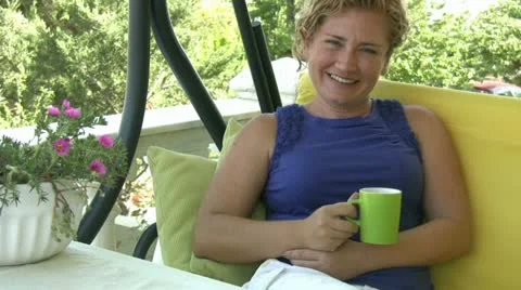 Relaxing time with coffe Video stock 11700496