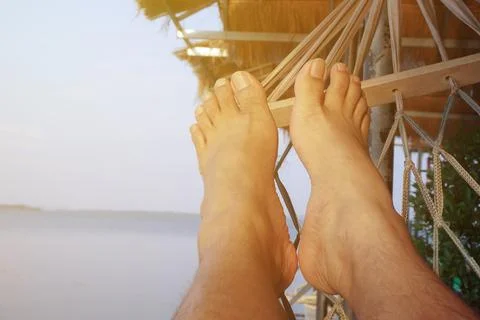 Relaxing time concept,summer concept Stock Photos