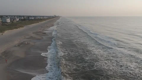 Relaxing view of the ocean. Stock Footage 283575745