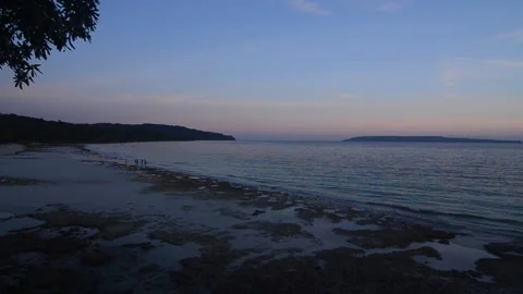 Relaxing Waves Stock Footage 240932206