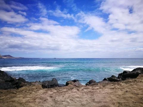 Relaxing waves Stock Photos