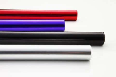Relay batons Stock Photos