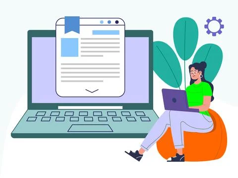 Release Notes Concept Illustration Style Stock Illustration