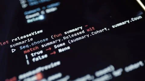 ReleaseView code with true and false branches Фото