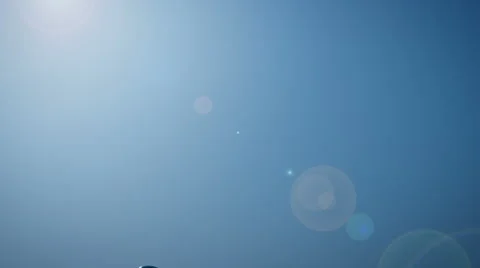 Releasing Balloons Stock Footage