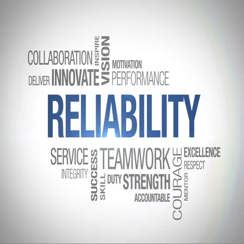 Reliability - Animated Word Cloud Vidéo 69554774