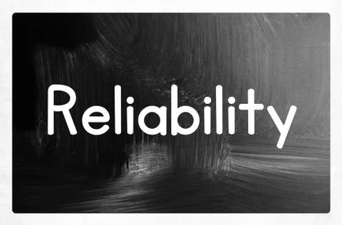 Reliability concept Stock Illustration