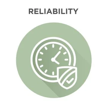Reliability Icon Stock Illustration