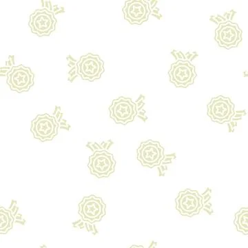 Reliable business ethics glyph vector seamless pattern Illustrazione stock