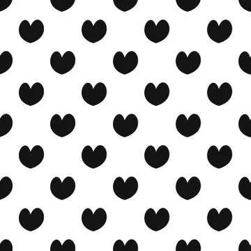 Reliable heart pattern seamless Illustrazione stock